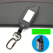 Натуральная кожа чехол для ключей Starline B9 B9/B91/B6/B61/A91/A61/V7 C9 LCD форма Горячая дистанционная Автосигнализация