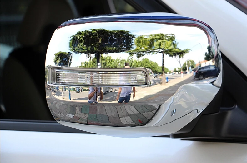 

Auto rear view mirror cover cap for Pajero sport 2014 , abs chrome,auto accessories,car styling.2pcs