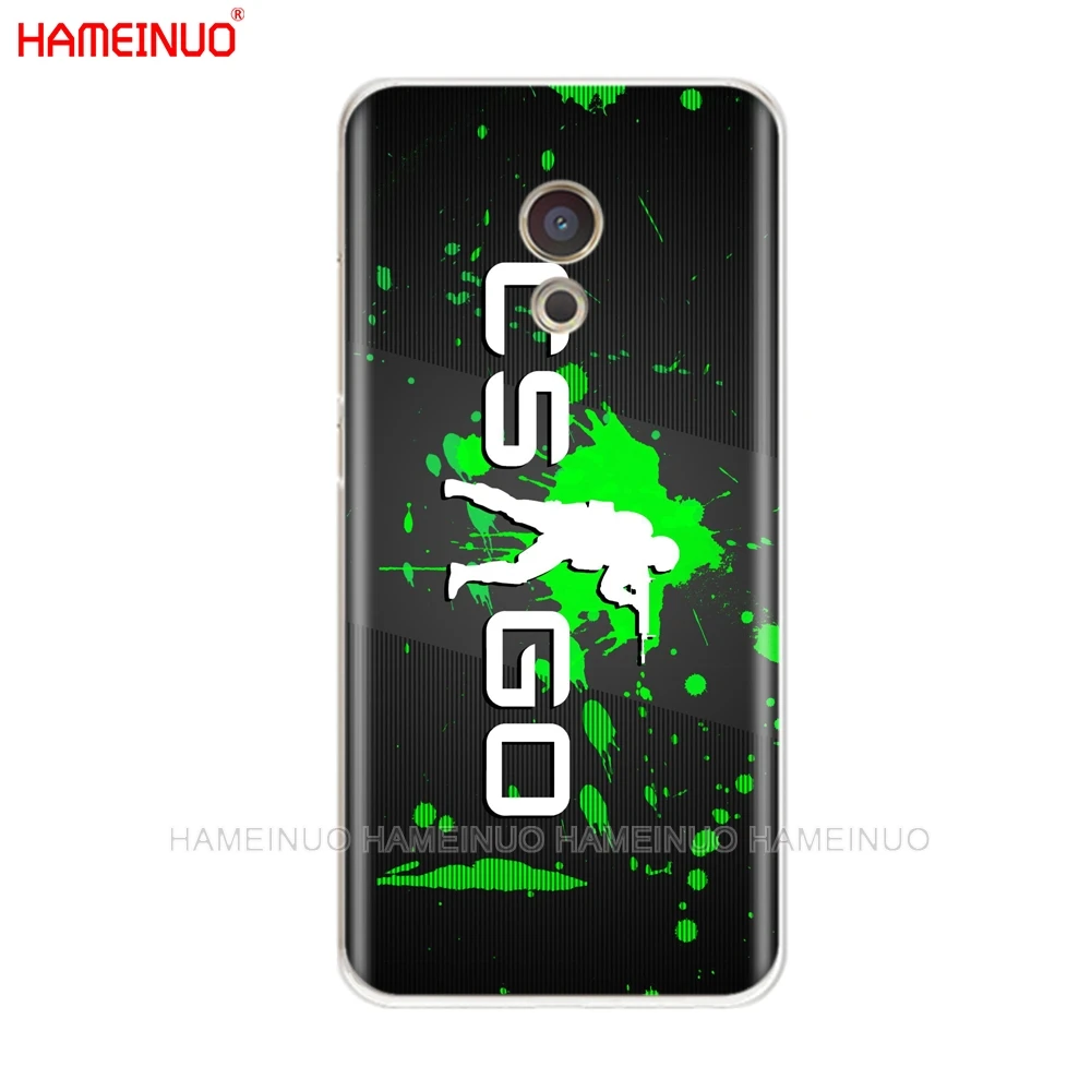 HAMEINUO Counter Strike CS GO и PUBG крышка чехол для телефона Meizu M6 M5 M5S M2 M3 M3S MX4 MX5 MX6 PRO 6 5 U10 U20 note