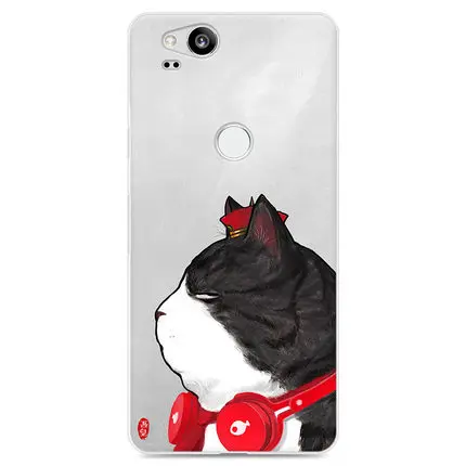 A7 Для Pixel 2 Coque чехол для Google Pixel2 задняя крышка окрашенный Leon killer мультфильм мягкий силиконовый чехол для телефона Google Pixel 2 - Цвет: A7