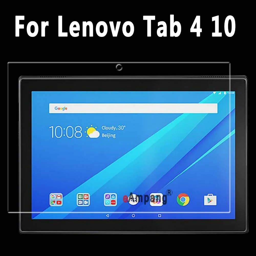 Закаленное Стекло для lenovo Tab4 Tab 4 10 10,1 TB-X304L TB-X304F TB-X304N прозрачный Экран защитная пленка Tablet PC Экран протектор - Цвет: Прозрачный