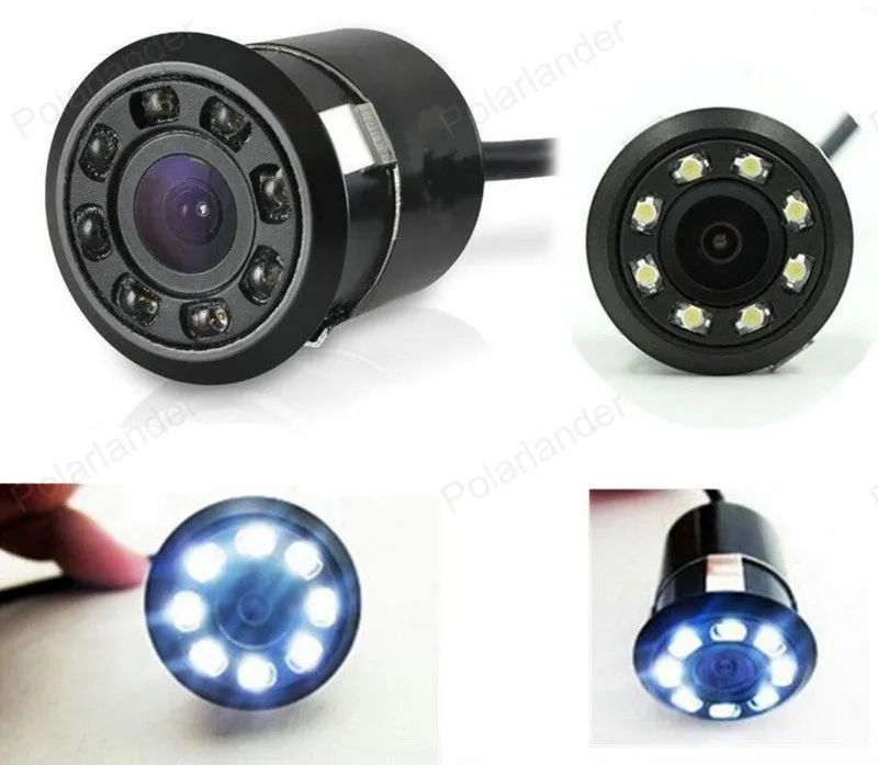 Система помощи при парковке беспроводной 4,3 дюймовый автомобильный монитор TFT ЖК-дисплей 2 видео вход с CCD камера заднего вида