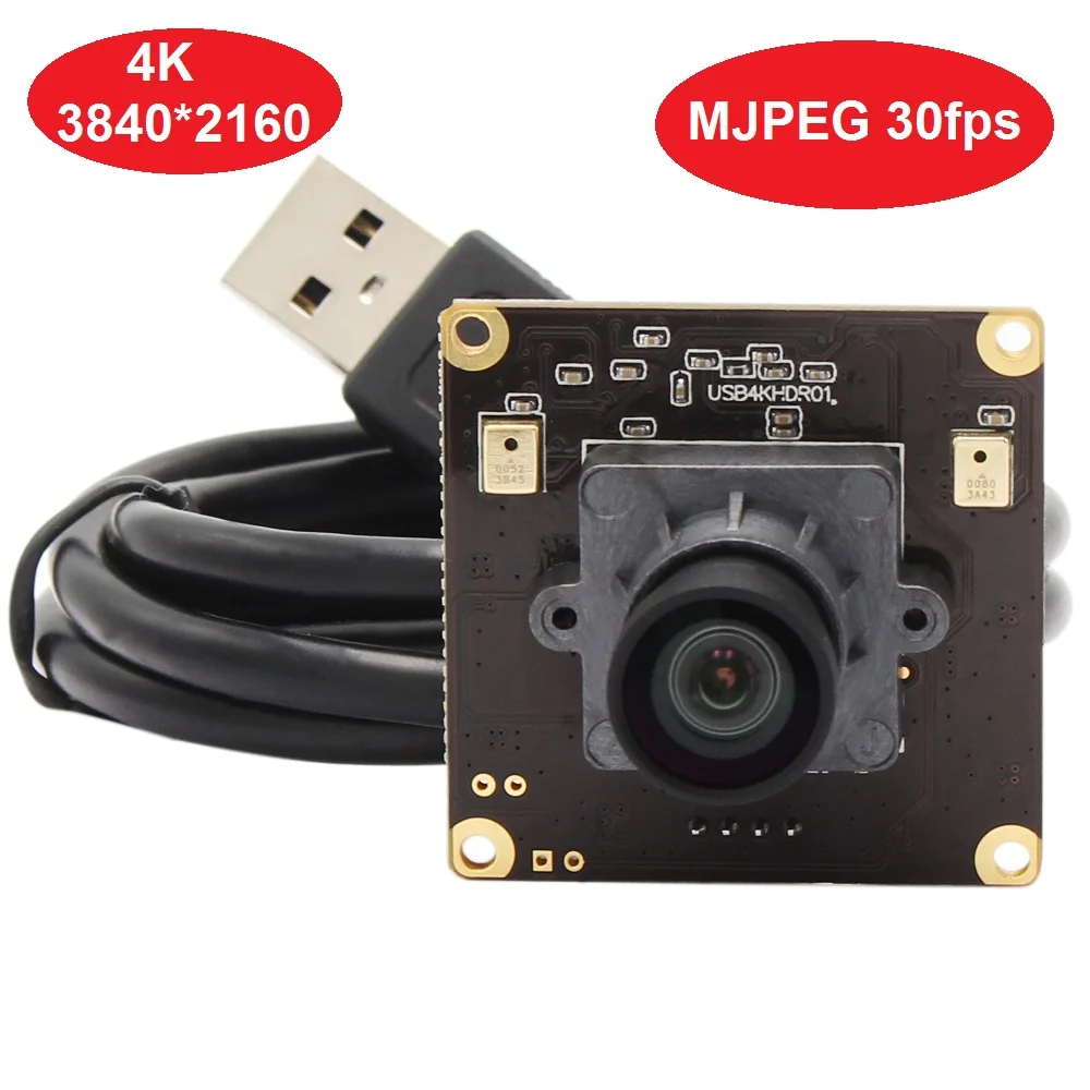 Модуль камеры высокого разрешения 4K 3840x2160 Sony IMX317 Mjpeg 30fps веб камера Mini USB модуль для