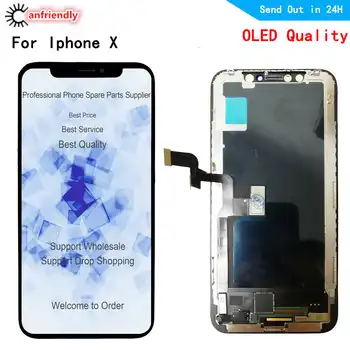 Oled LCD For iphone X XS A1902 A1903 A1901 A1865 A1920 A2097 LCD Display+Touch panel Screen Digitizer Assembly for iphone X XS
