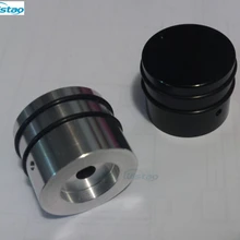 Iwistao твердых потенциометра внешний OD30mm H25mm ID6mmWith целый алюминиевый выключатель для Hi-Fi усилитель серебро собственными руками Сделай Сам