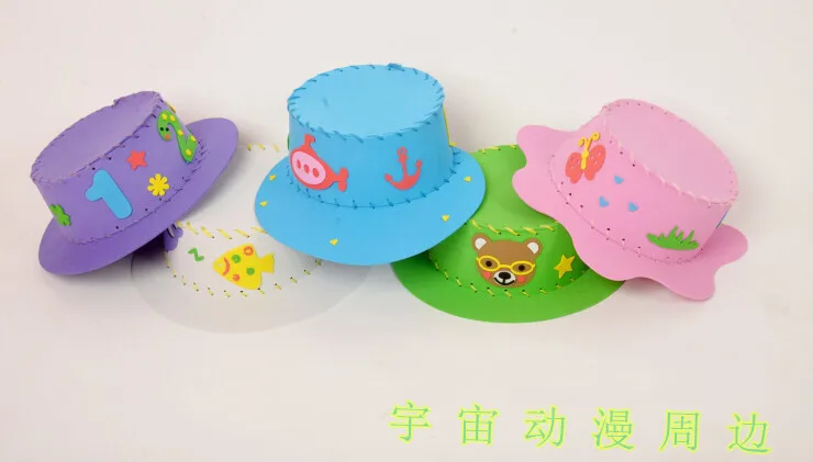 Aliexpress Com 4 Pcs Eva Handmade Hat For Kids And Child Aliexpress Com 4 Pcs Eva Handmade Hat For Kids And Child