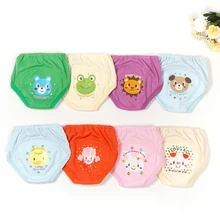 Hot Selling 4pcs/lot 4 layers Baby Nappies for Boy Girl Underwears Briefs Infant Diapers Waterproof Training Pants