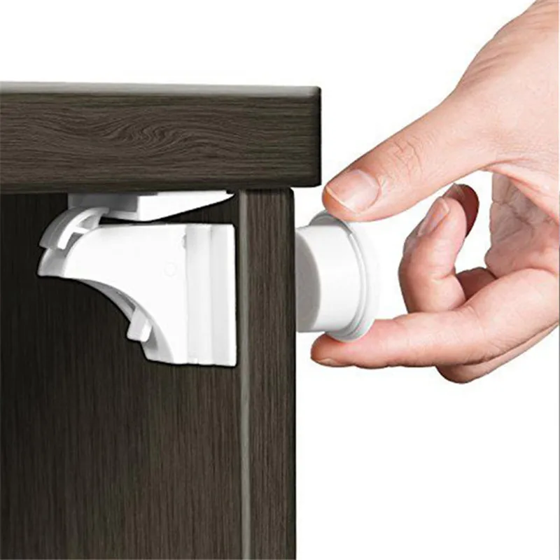 

Magnetic Locks Baby Safety Cabinet Door Lock Children Protection Kids Drawer Locker Baby Security Cupboard Childproof Baby Stuff