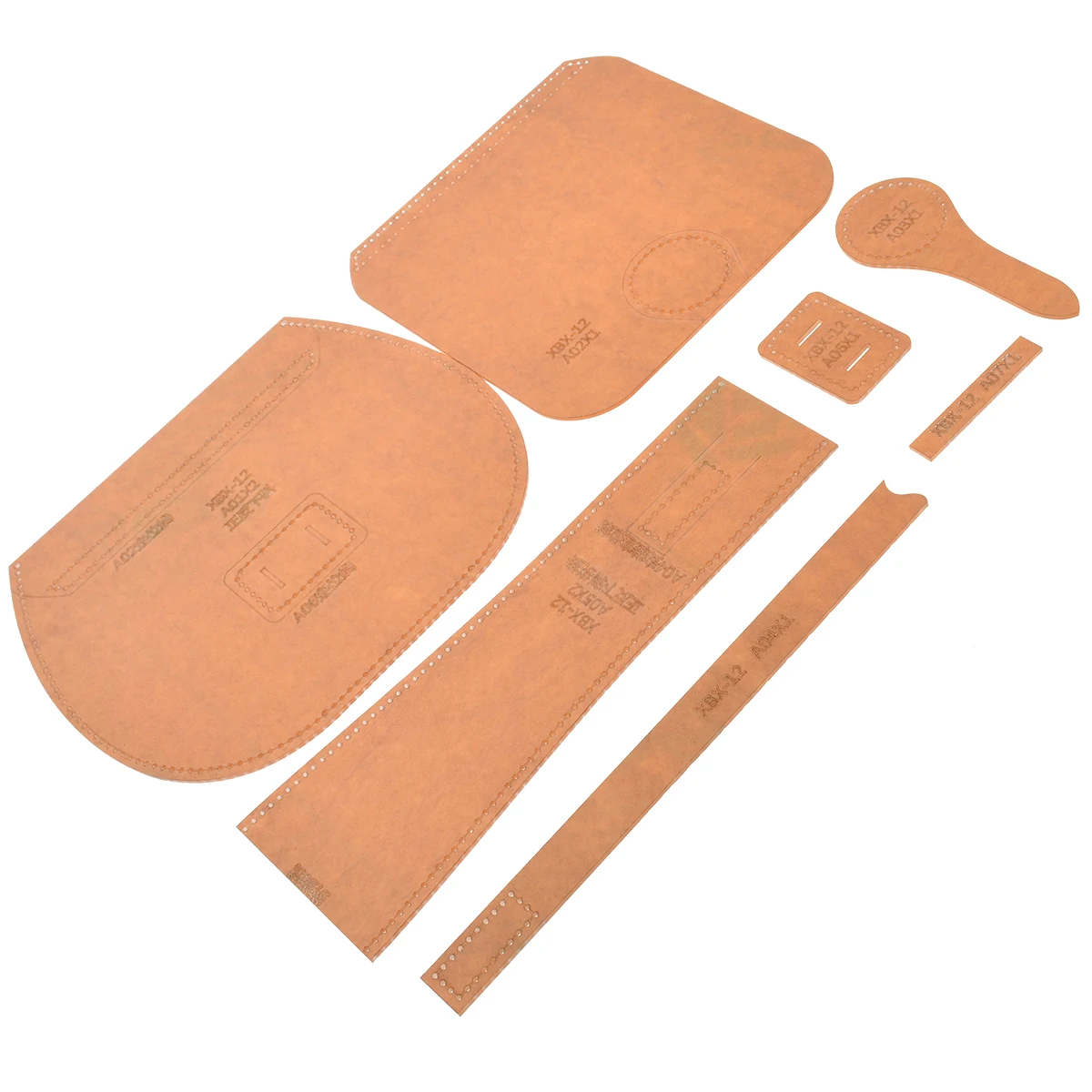 1 комплект Акриловый кожаный трафарет сумка шаблон для кожаных ручной работы любителей DIY сумки на плечо