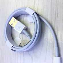 10 шт. 1:1 8-контактный USB кабель для синхронизации данных и зарядки 1 м для iPhone 5 5S 6 7 Plus iPad Air ipod для ios 10.3.1 в оригинальной розничной упаковке