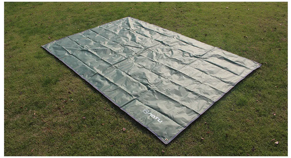 3 цвета Оксфорд Открытый походный коврик водонепроницаемый двухсторонний для пикника палатка одеяло Складной Пляжный коврик наземный лист брезент коврики