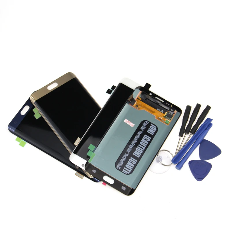 AMOLED дисплей для Samsung Galaxy S6 Edge/edge Plus lcd G928F сенсорный экран дигитайзер сборка Замена проверяется каждое изделие
