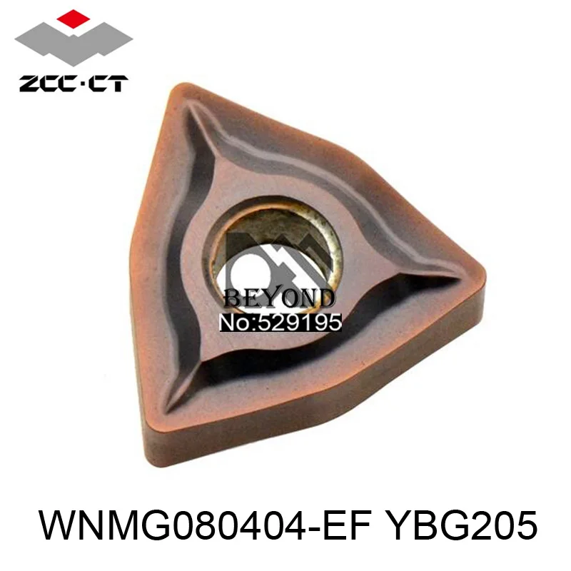 

WNMG080404-EF YBG205 , zcc.ct Turning Inserts wnmg080404 cnc cutting tool