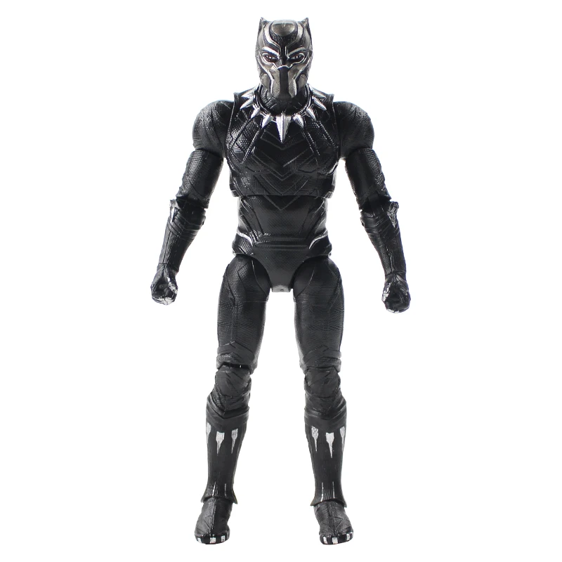 

17cm Avengers Captain America Civil War Black Panther Movable Super Hero PVC Action Figure Model Collectible Toys Doll