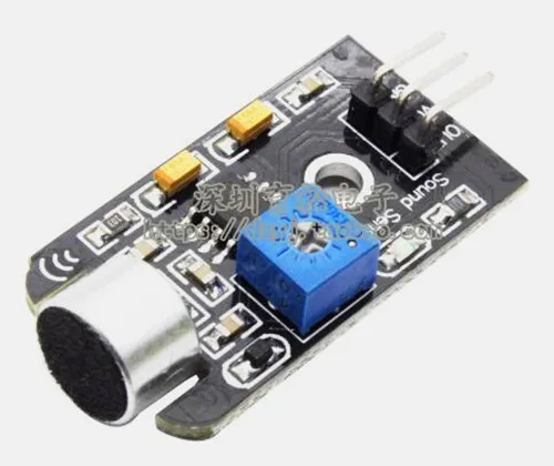 

Free Shipping!!! Analog output sound sensor module / high-sensitivity microphone / detection sound size 5V