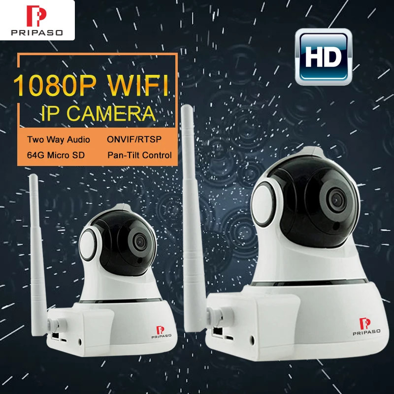 

2 Pack Baby Monitor Wifi IP Camera 1080P HD Smart IP Camera Two-Way Talk Audio Record Camera Home Security Camera