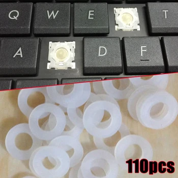 

110pcs O-Ring Switch Dampeners For Cherry MX Mechanical Keyboard Dampers Keycaps