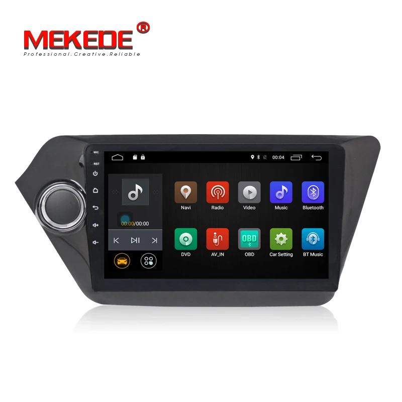 4G LTE 2G ram android 7 1 автомобильный Радио стерео Мультимедийный плеер для kia K2 RIO с bluetooth