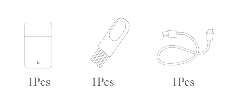 Xiaomi Mijia бритва портативная электрическая перезаряжаемая бритва Беспроводная Бритва Япония сталь для мужчин