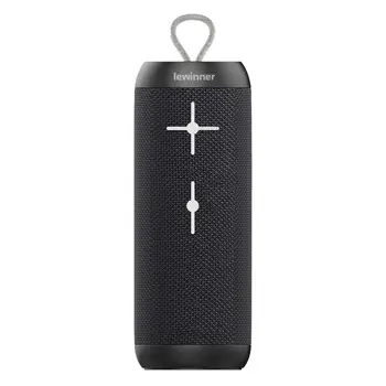 

Lewinner fabrics Bluetooth Speakers wireless IPX6 Waterproof TWS Subwoofer 14W Stereo Sound with Mic Support Wireless Charge