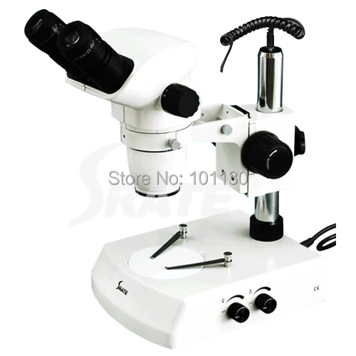 

TXB3-D3 6.7X-45X Professional Dual View Zoom Stereo Microscope with Transmitted Illuminatio