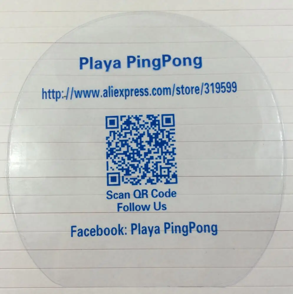 

2pcs/lot table tennis Swastika rubber protective film clear protective shield [Playa PingPong]