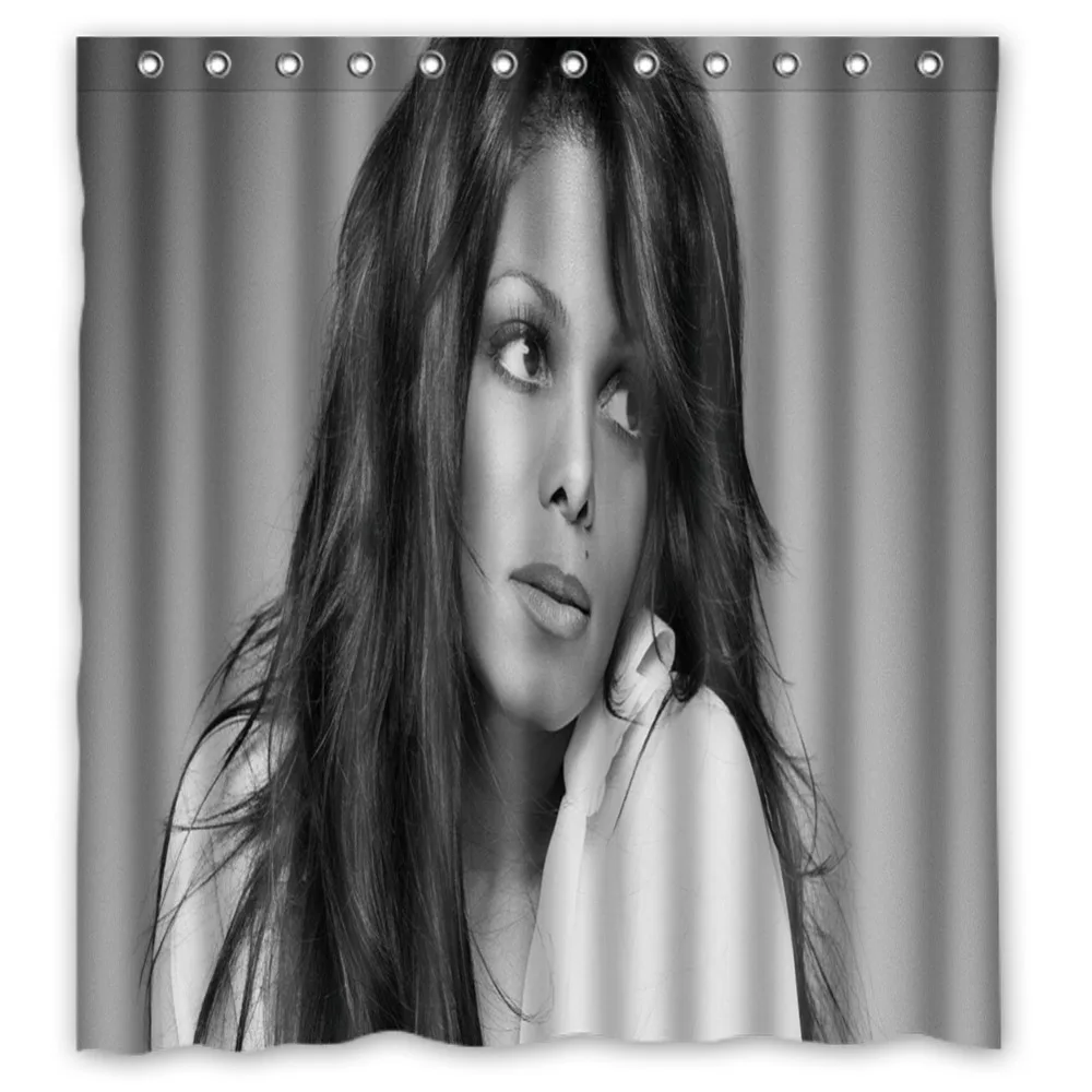 Vixm Home Jackson Fabric Shower Curtains Waterproof Mildew Proof