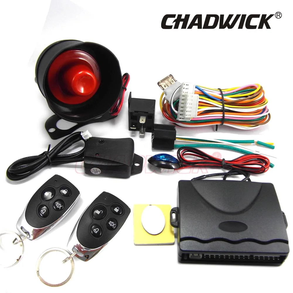 12V car alarm system Universal For lada Car Auto Remote Central Kit