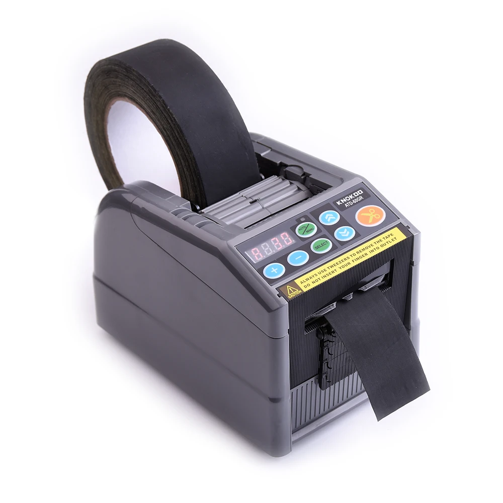 

KNOKOO Upgrade ZCUT-9 Automatic Tape Dispenser ATD-60GR Tape Cutter for Max. Tape Width 60mm,Max.Tape Roller Dia.300MM