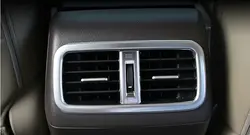 Авто inerior аксессуары, сзади вентиляционное отверстие потребление отделкой наклейки для Honda CR-V 2015, тюнинг автомобилей