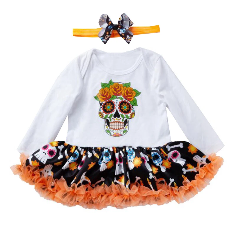 

Newborn Halloween Baby Tutu Romper Hallowe'en festival clothes Outfits Baby Girl Jumpsuit NewBorn Infant Clothing Bebes Infantil