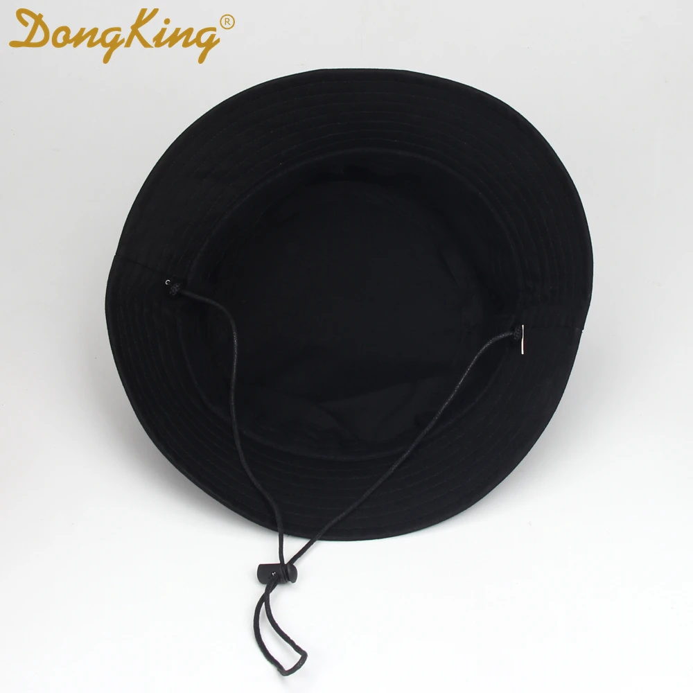 DongKing كبيرة حجم دلو القبعات يندبروف سلسلة قبعة كبيرة كبيرة رئيس في الهواء الطلق دلو قبعات أعلى جودة القطن خنزير الأنف مشبك الكبار