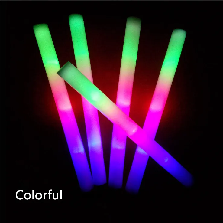 LED Spielzeug 10 PCS Licht Up Welt Cup Foam Sticks Glow Party Kant Vocal und Pfeife Konzert Wiederverwendbare Heißer Leucht spielzeug