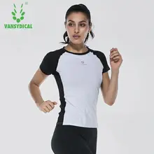 Для женщин Бег футболка Гонки Майки быстросохнущая с коротким рукавом дышащий тренажерный зал рубашки на открытом воздухе тренировки