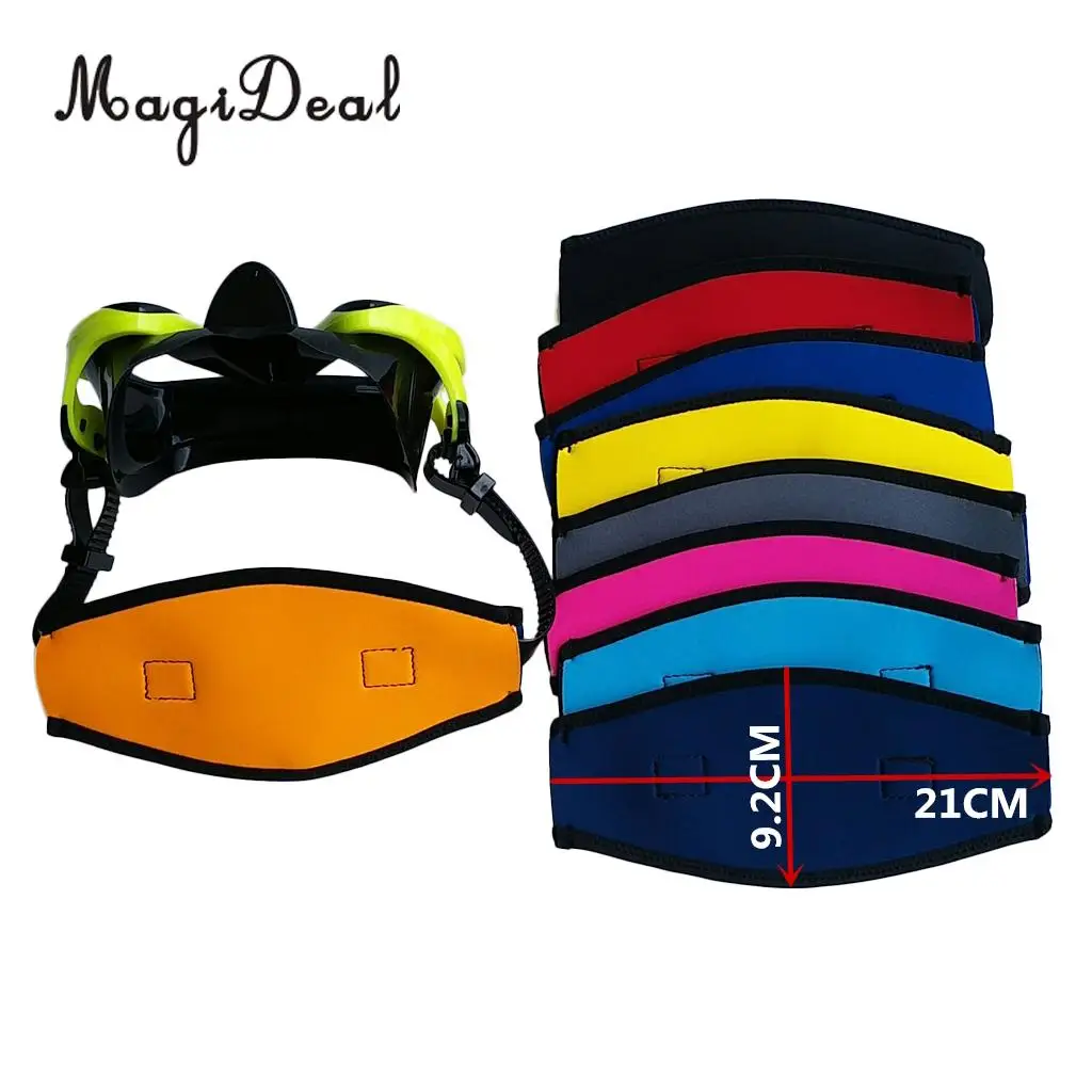 Professional Universal Mask Padded Strap Cover Neoprene Wrap Hair Protector Scuba Diving Dive Freediving Gear Accessories