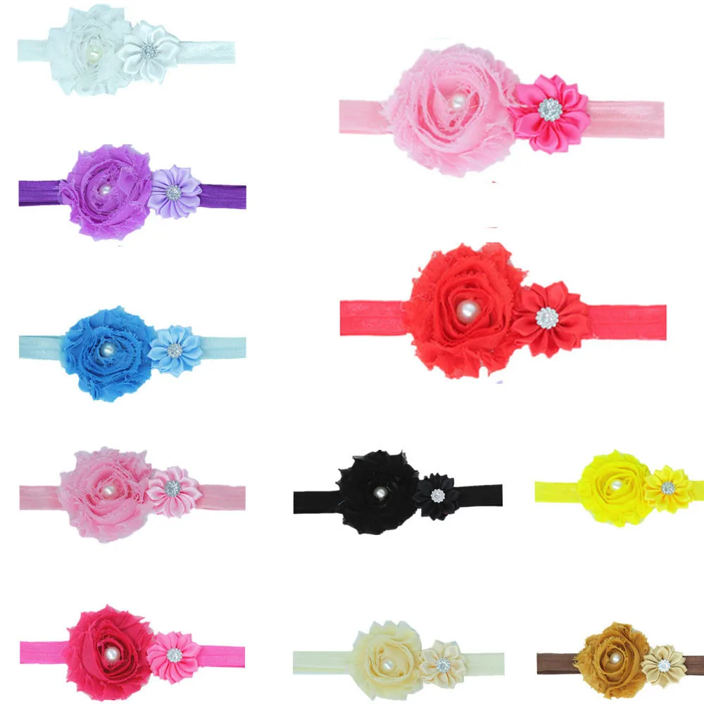 

Kid Girl Baby Toddler Infant Flower Headband Hair Bow Band Hair Accessories 15