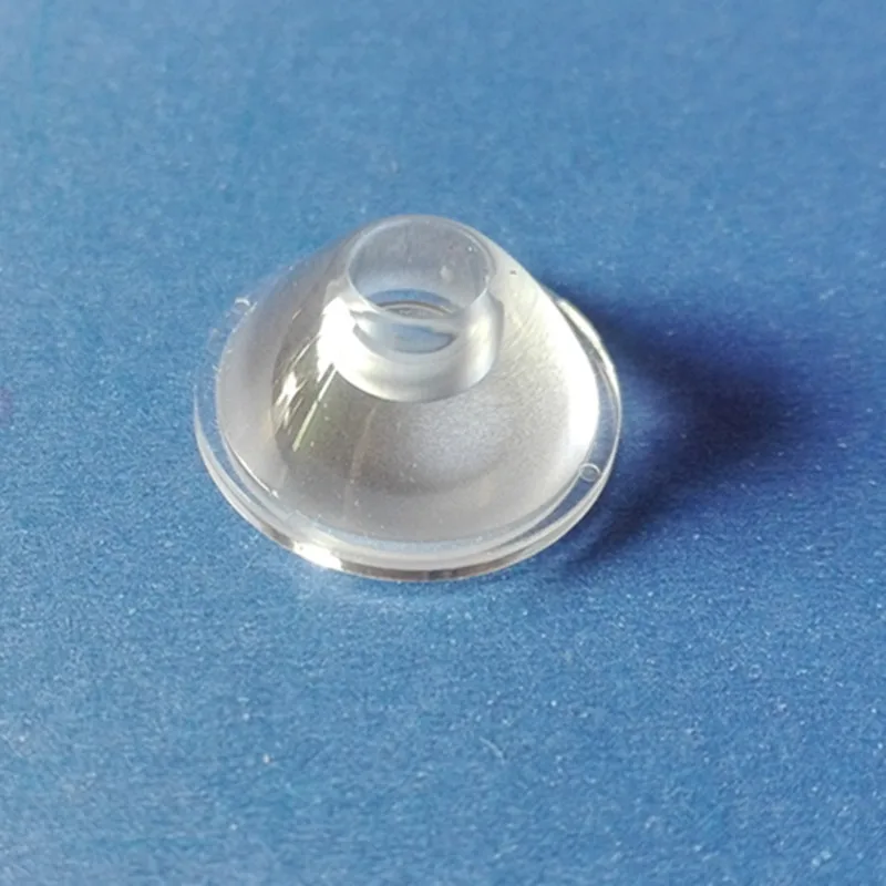 크리어 모조 루멘 램프 렌즈 직경 22.5mm, 홀더 직경 25mm, 무광 반투명 안개 표면 30 도, 10 개