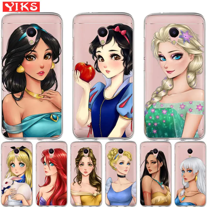 

Queen Princess Cover Cases For Meizu M5C M3s M5s M3 M5 M6 Note Soft Silicone Phone Back Cases For Meizu U10 U20 Pro 6 Capinha