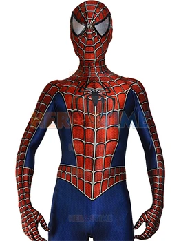 

New Eye Lenses Raimi 3D Printed Spiderman Cosplay Costume Suit