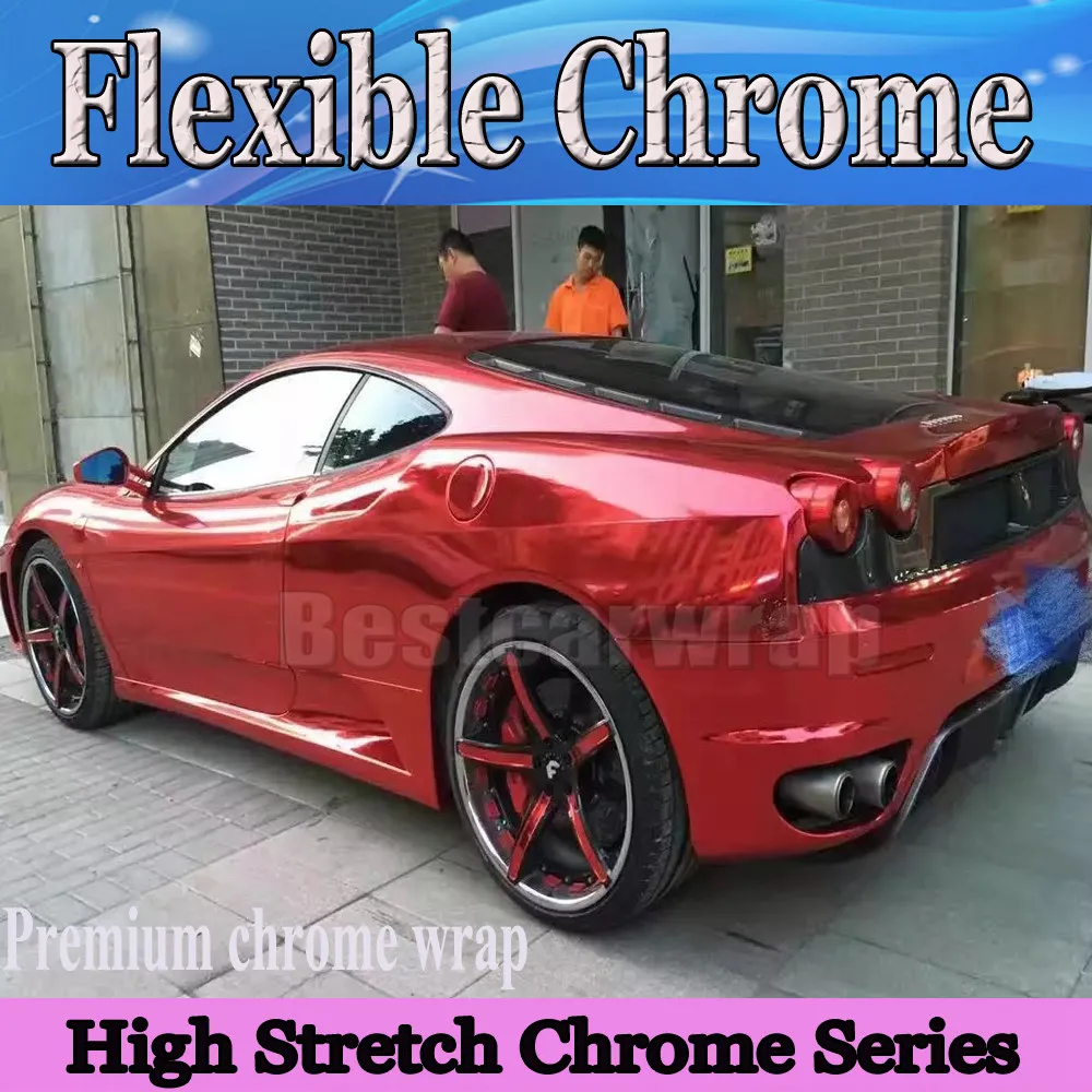【Mirror Chrome】Vehicle Wrap Vinyl Sticker【1.52Meter width】SMALL SIZE Air Free