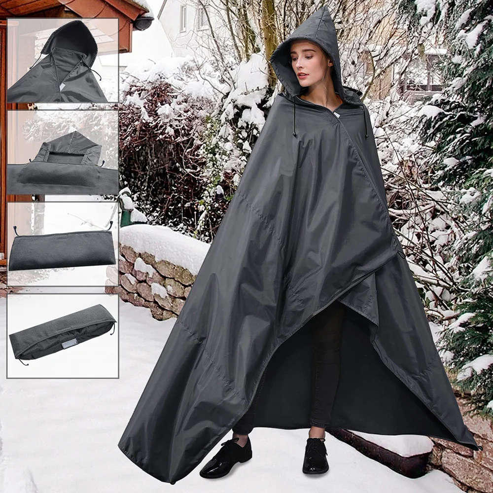 

Outdoor Waterproof Blanket Warm Fleece Great For Camping Outdoor Festival Beach Picnic Large Throw Blanket for Men Women
