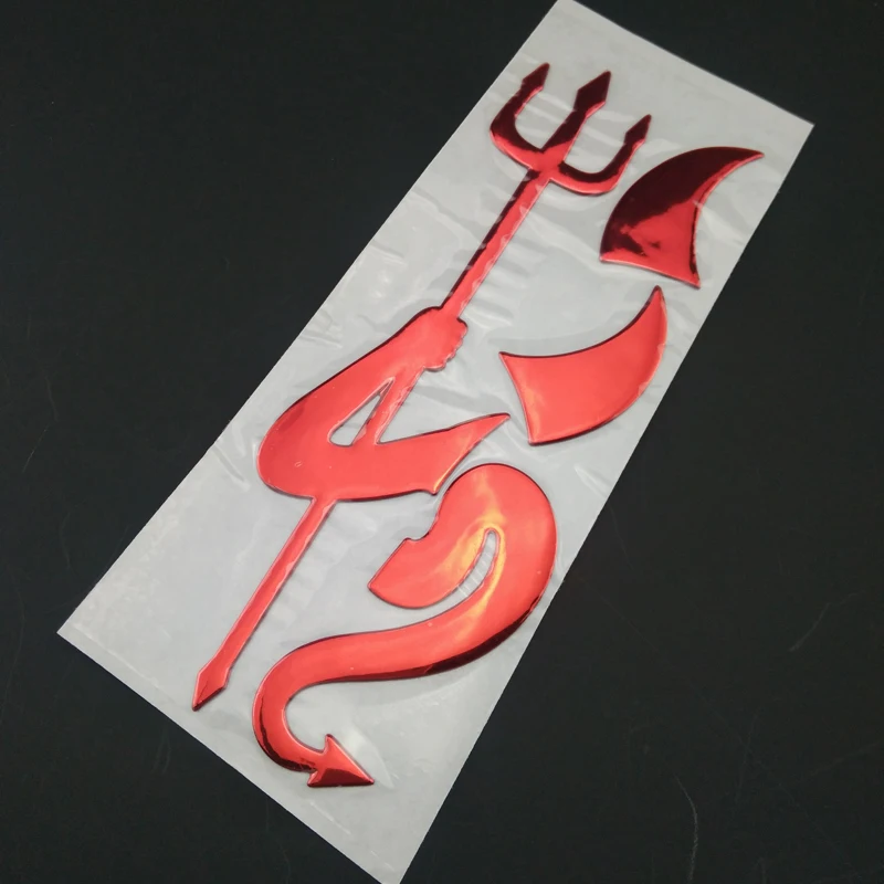 

16cm x 6cm 3D Angel Little Devil Car Styling Car Sticker for Hyundai ix35 iX45 iX25 i20 i30 Sonata,Verna,Solaris,Elantra,Accent,