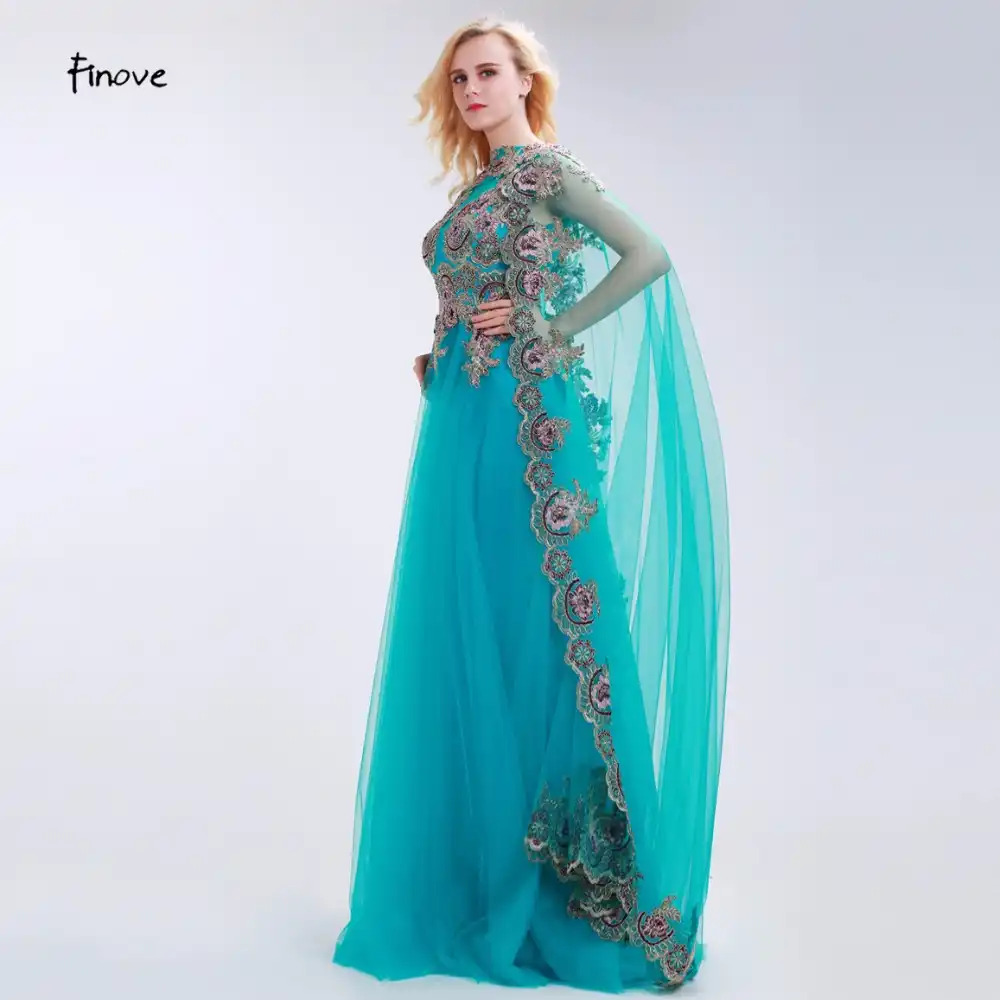 peacock blue formal dress