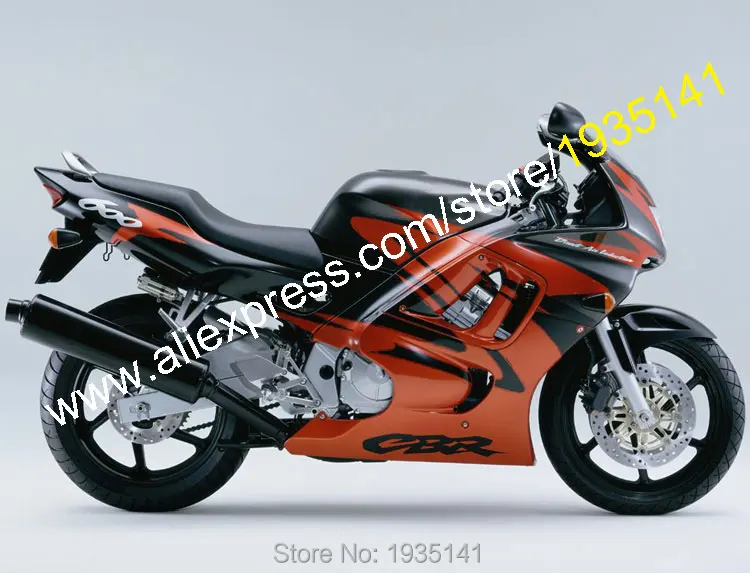 Комплект кузова для Honda CBR600F3 1997 1998 CBR 600 F3 97 98 600F3 черная оранжевая обтекатель