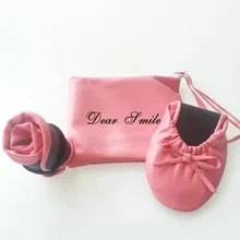 Горячее предложение элегантный офисные женские балетки на плоской подошве черные туфли балерины с сумкой