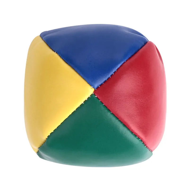 

PU Knitting Ball Catching Sandbag Toy Child Show Seaside Handmade Start Ability Acrobatics Props Juggling Balls Multicolor