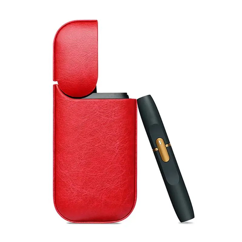 Портативный защитный чехол из искусственной кожи с защитой от падения, сумка для переноски, чехол для IQOS 2,4 Plus, аксессуары для электронных сигарет - Цвет: AS  THE SHOW