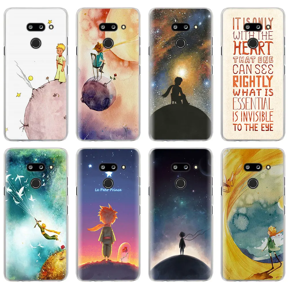

The Little Prince rose phone Case cover for LG G7 G8 ThinQ G5 G6 V30 V40 V50 ThinQ Q6 Q7 Hard Back Case cover