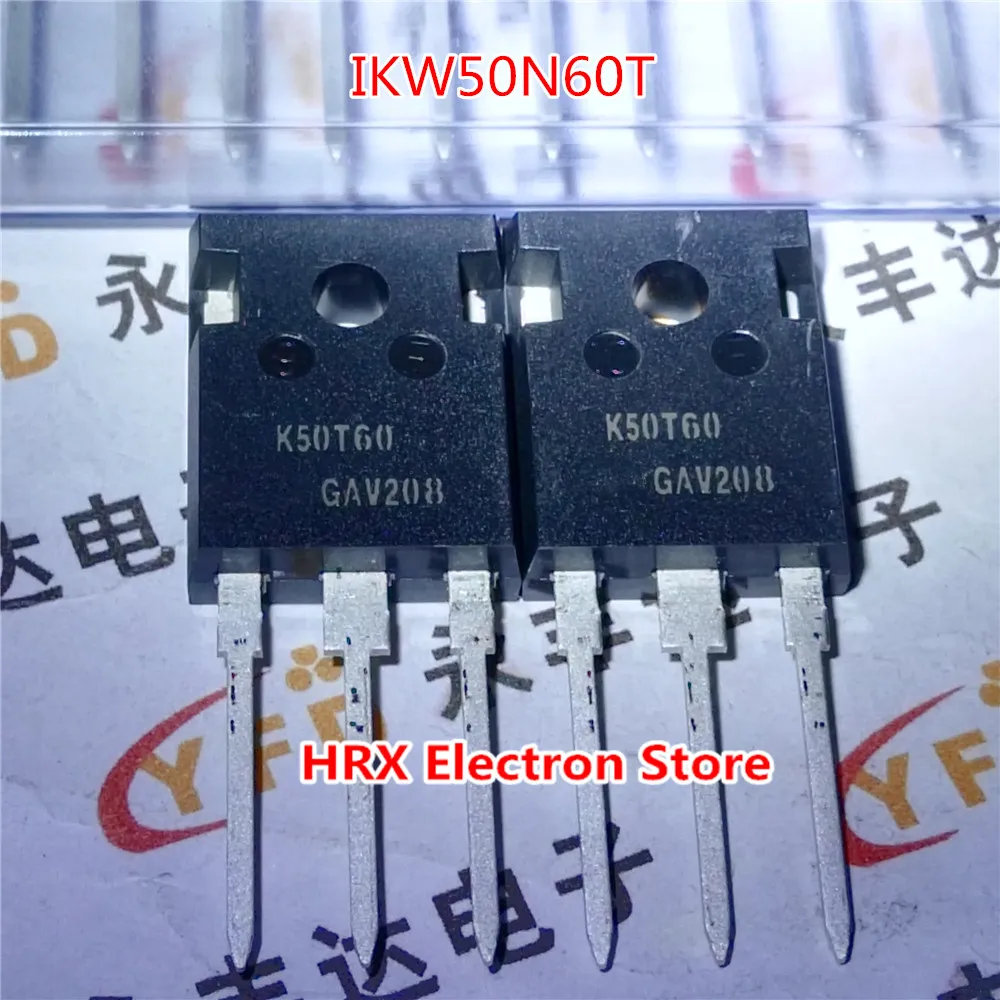 Новый оригинальный импорт IKW50N60T K50T60 TO-247 50A 600V IGBT Триод 10 шт./лот | Обустройство дома
