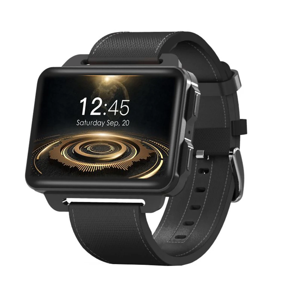 Черный DM99 Bluetooth Smart Watch 2.2 Inch Large Screen 3G Independent Card Call GPS Navigation WIFISIM Card Multifunction Smart Watch - Цвет: Черный